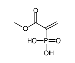 (3-methoxy-3-oxoprop-1-en-2-yl)phosphonic acid结构式