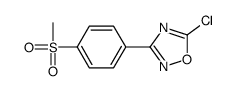 5-chloro-3-(4-methylsulfonylphenyl)-1,2,4-oxadiazole Structure