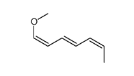 (1E,3E,5E)-1-methoxyhepta-1,3,5-triene Structure