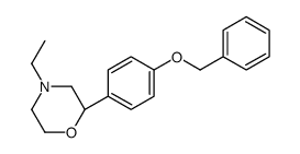 (2S)-4-ethyl-2-(4-phenylmethoxyphenyl)morpholine Structure