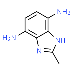 Benzimidazole, 4,7-diamino-2-methyl- (7CI)结构式