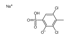 2,6-dichloro-3-hydroxytoluene-4-sulphonic acid, sodium salt picture