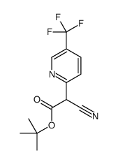 tert-butyl 2-cyano-2-[5-(trifluoromethyl)pyridin-2-yl]acetate picture