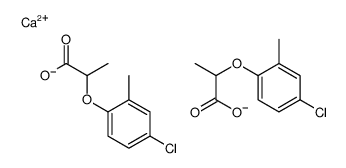 calcium 2-(4-chloro-2-methylphenoxy)propionate structure
