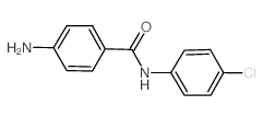 4-Amino-N-(4-chlorophenyl)benzamide structure