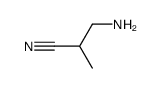 3-Amino-2-methylpropiononitrile Structure