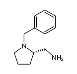 1-[(2S)-N-Benzylpyrrolidin-2-yl]methanamine结构式