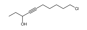 10-chloro-dec-4-yn-3-ol结构式