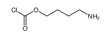 chlorocarbonic acid-(4-amino-butyl ester) Structure