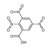 2,3,5-trinitro-benzoic acid结构式