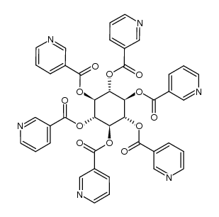 scyllo-inositol hexaniacinate Structure