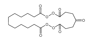 1,2,10,11-tetraoxocyclotricosane-3,6,9,12,23-pentaone Structure