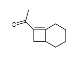 Ethanone, 1-bicyclo[4.2.0]oct-6-en-7-yl- (9CI) structure