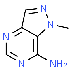 1H-Pyrazolo[4,3-d]pyrimidin-7-amine, 1-methyl- (9CI) picture