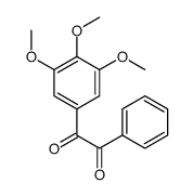 1-phenyl-2-(3,4,5-trimethoxyphenyl)ethane-1,2-dione Structure