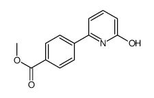 methyl 4-(6-oxo-1H-pyridin-2-yl)benzoate结构式