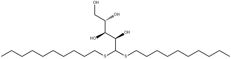 l-Arabinose, didecyl mercaptal结构式