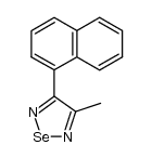 3-methyl-4-(naphthalen-1-yl)-1,2,5-selenadiazole Structure
