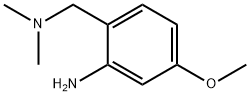 2-Dimethylaminomethyl-5-methoxy-phenylamine Structure