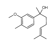 2-(3-methoxy-4-methylphenyl)-6-methylhept-5-en-2-ol Structure