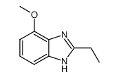 Benzimidazole, 2-ethyl-4(or 7)-methoxy- (6CI)结构式