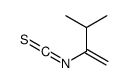 2-isothiocyanato-3-methylbut-1-ene结构式