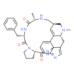 N-(N-(lysergyl)-alanyl)-phenylalanyl-proline lactam structure