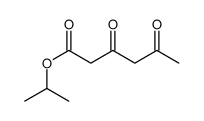propan-2-yl 3,5-dioxohexanoate结构式