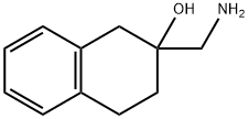 2-(Aminomethyl)-1,2,3,4-tetrahydronaphthalen-2-ol structure