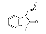 2H-Benzimidazol-2-one,1,3-dihydro-1-(1,2-propadienyl)-(9CI) Structure