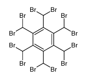 1,2,3,4,5,6-hexakis(dibromomethyl)benzene结构式