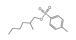 2-methylhexyl 4-methylbenzenesulfonate Structure