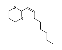 2-<(Z)-1-octenyl>-1,3-dithiane结构式