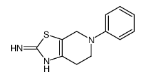 5-phenyl-6,7-dihydro-4H-[1,3]thiazolo[5,4-c]pyridin-2-amine Structure