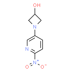 1-(6-Nitropyridin-3-yl)azetidin-3-ol structure