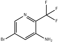 5-Bromo-2-trifluoromethyl-pyridin-3-ylamine Structure