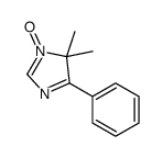 5,5-dimethyl-1-oxido-4-phenylimidazol-1-ium Structure