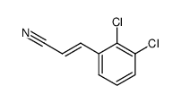 2',3'-dichloro-cinnamic nitril Structure