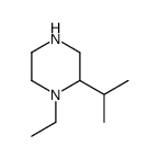 1-ethyl-2-isopropyl-piperazine Structure