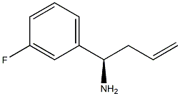 (1R)-1-(3-FLUOROPHENYL)BUT-3-EN-1-AMINE结构式