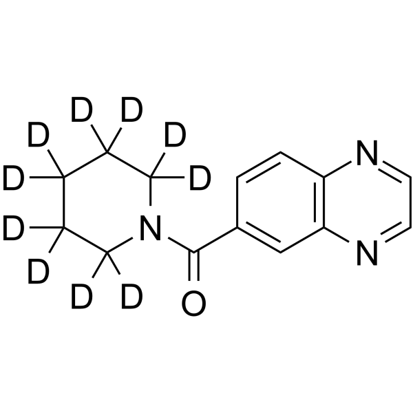 Ampalex-d10 Structure