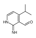 2-amino-4-propan-2-ylpyridine-3-carbaldehyde Structure