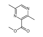 Pyrazinecarboxylic acid, 3,6-dimethyl-, methyl ester (9CI)结构式