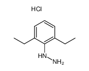 1-(2,6-二乙基苯基)肼盐酸盐结构式