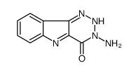 3-amino-5H-1,2,3-triazin(5,4b)indol-4-one picture