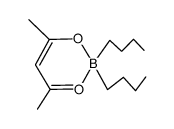 dibutylboron acetylacetonate结构式