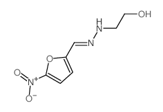 2-Furancarboxaldehyde,5-nitro-, 2-(2-hydroxyethyl)hydrazone picture