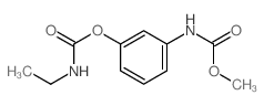 Methyl m-hydroxycarbanilate, ethylcarbamate结构式