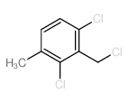 1,3-Dichloro-2-(chloromethyl)-4-methylbenzene Structure