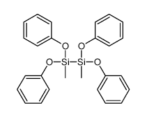 methyl-[methyl(diphenoxy)silyl]-diphenoxysilane结构式